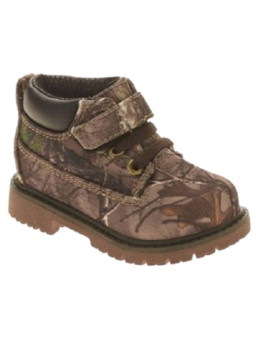 Realtree Garanimals Camo Camouflage Work & Hiking Boots Size 3